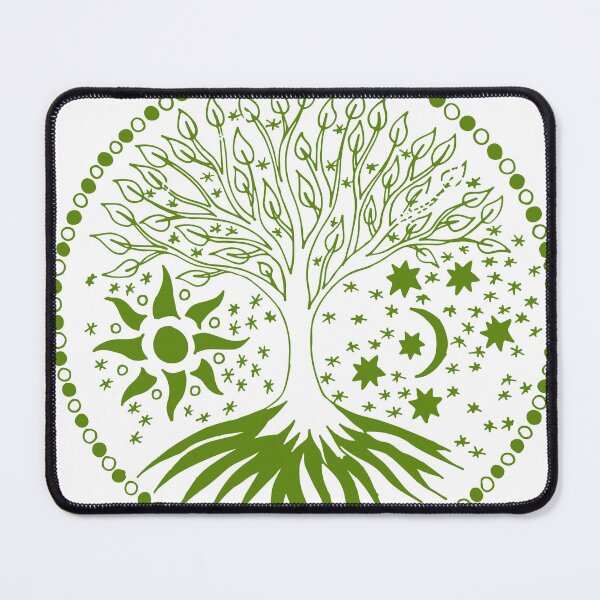 Item preview, Mystic Tree of Life Sun and Moon designed and sold by MentalTabs.