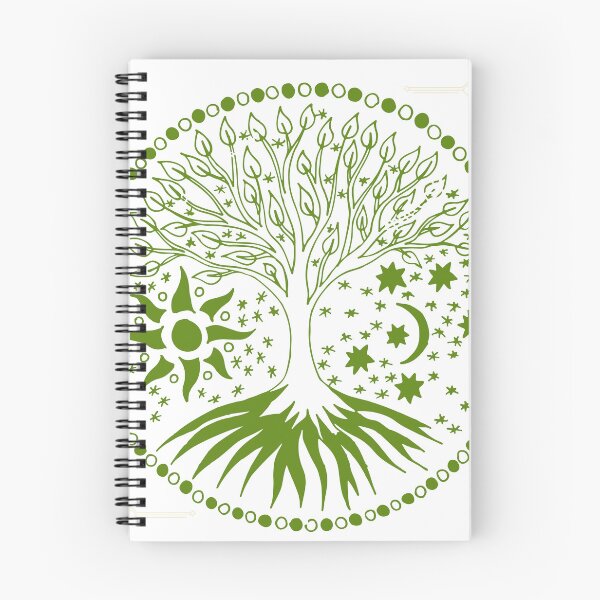 Item preview, Mystic Tree of Life Sun and Moon designed and sold by MentalTabs.