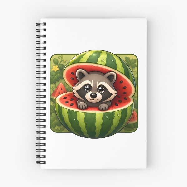 Item preview, Racooni Watermelunni designed and sold by Gamify Store.