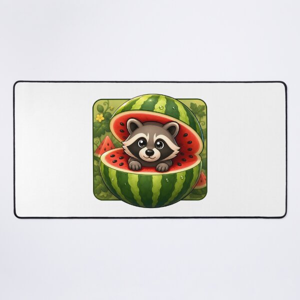 Item preview, Racooni Watermelunni designed and sold by Gamify Store.