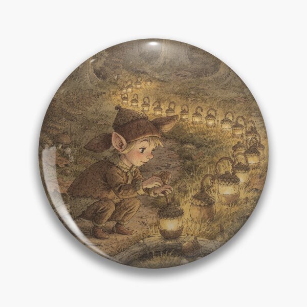 Item preview, Acorn-Cap Sprite Lighting Dusk Lanterns designed and sold by PictorialWhimsy.