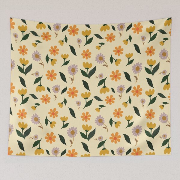 Item preview, Summer Flora Seamless Patten designed and sold by LifeTU.