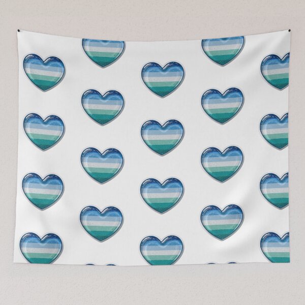 Item preview, Heart Style Crystal Gay Pride designed and sold by Purpleclomb.