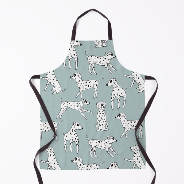 Item preview, Dalmatian Dogs on Pale Blue Background Allover Pattern designed and sold by TeeGeeTees.