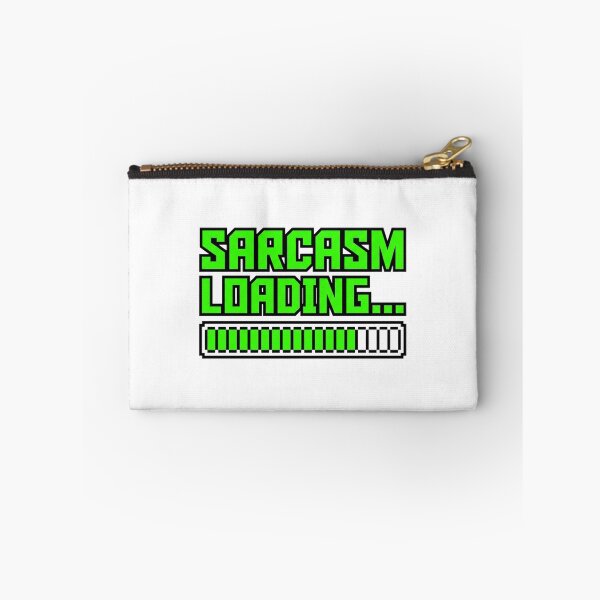 Item preview, Sarcasm Loading Retro Quote designed and sold by tushartanvir.