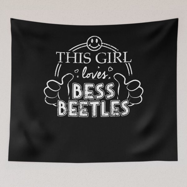 Item preview, Girl Loves Bess Beetles Pet Bug Pet Beetles Passalidae designed and sold by shoppzee.