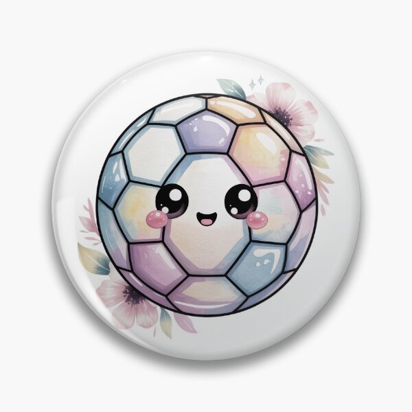Item preview, Kawaii Soccer Ball designed and sold by jkrphoto.