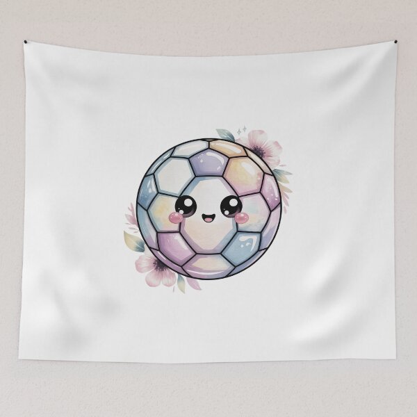 Item preview, Kawaii Soccer Ball designed and sold by jkrphoto.