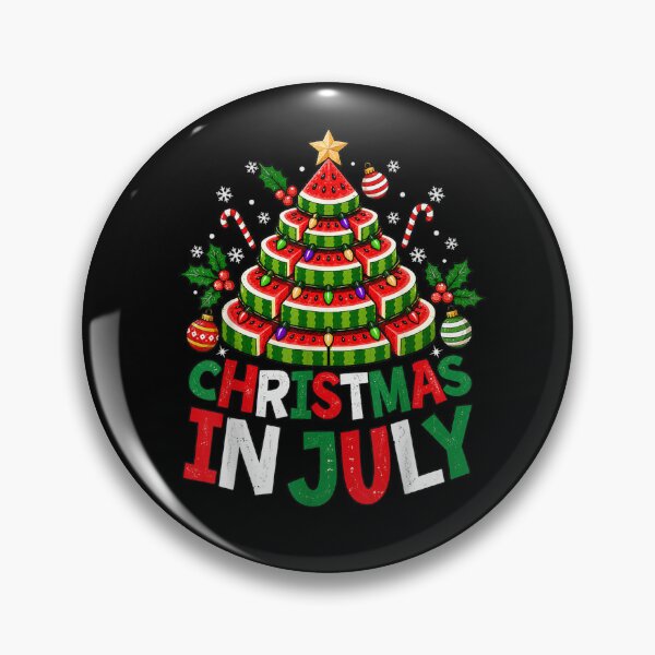 Item preview, Christmas in July Watermelon Xmas Tree Summer Men Women Kids designed and sold by Juansustait.