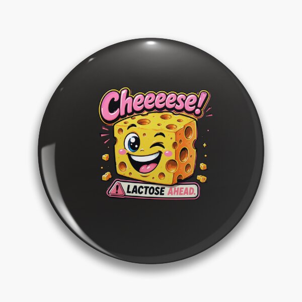 Item preview, Cheeeese! – Lactose Ahead Funny Cheese Cartoon designed and sold by Aimetoi.
