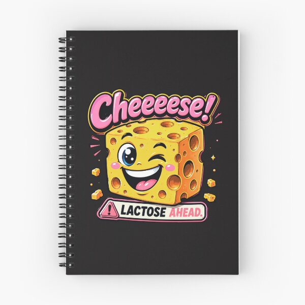 Item preview, Cheeeese! – Lactose Ahead Funny Cheese Cartoon designed and sold by Aimetoi.