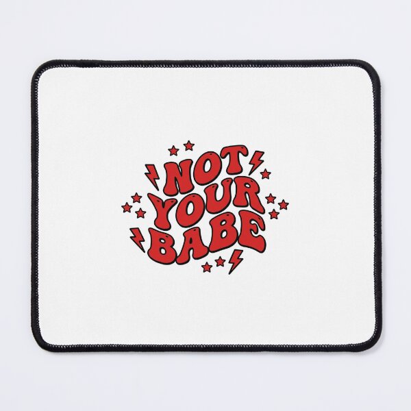 Item preview, Not Your B Retro Quote designed and sold by tushartanvir.