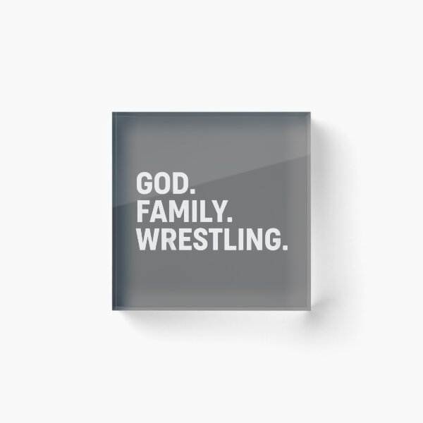 Item preview, Christian God. Family. Wrestling. - Faith Family Wrestling designed and sold by KristineLi.