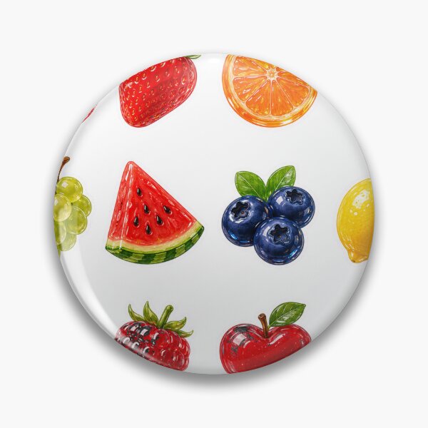 Item preview, Juicy Little Things – Glossy Fruit Sticker Pack designed and sold by alexrow.