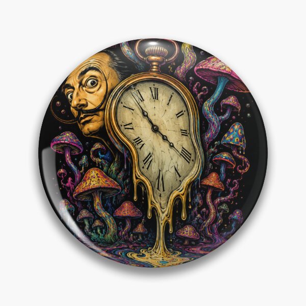 Item preview, Surreal Wall Clock and Curtain Art designed and sold by ShadeWave.