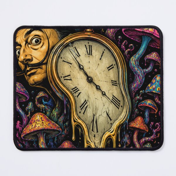 Item preview, Surreal Wall Clock and Curtain Art designed and sold by ShadeWave.