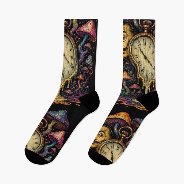 Item preview, Surreal Wall Clock and Curtain Art designed and sold by ShadeWave.