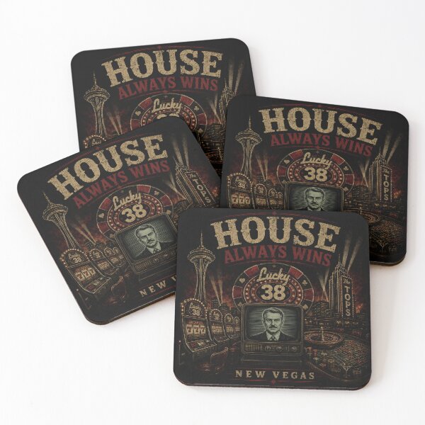 Item preview, House Always Wins Fallout New Vegas Fan Art designed and sold by RockyLambda.