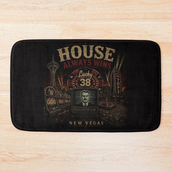 Item preview, House Always Wins Fallout New Vegas Fan Art designed and sold by RockyLambda.