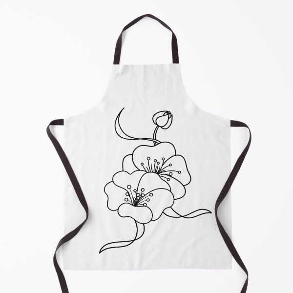 Item preview, Dancing Flowers | Minimalist Botanical Line Art designed and sold by MissSairung.