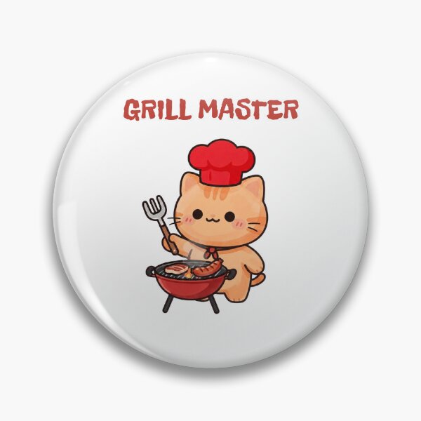 Item preview, Grill Master Cat Funny T-shirt Gifts designed and sold by ZemVibe.