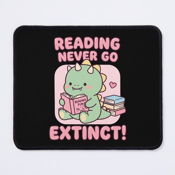 Item preview, Reading Never Go Extinct designed and sold by dudelinart.