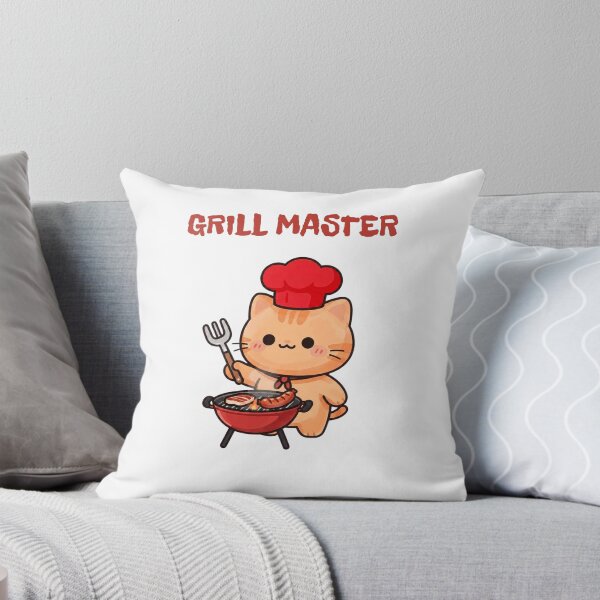 Item preview, Grill Master Cat Funny T-shirt Gifts designed and sold by ZemVibe.