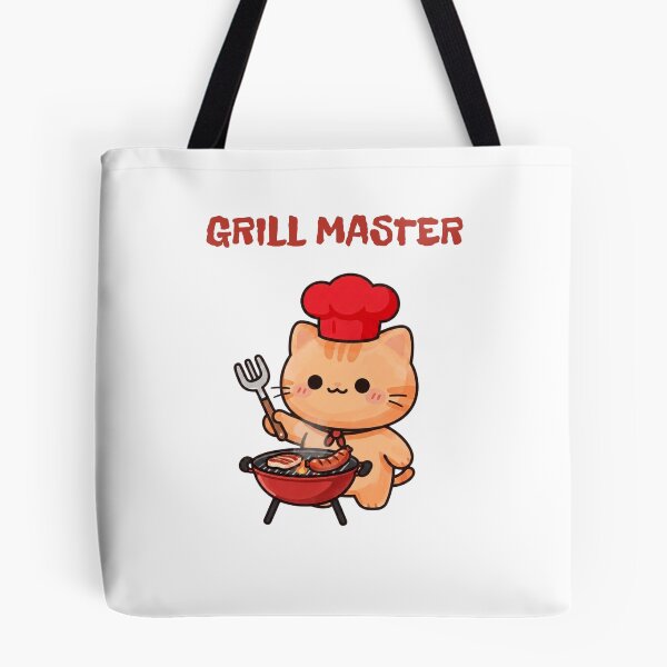 Item preview, Grill Master Cat Funny T-shirt Gifts designed and sold by ZemVibe.