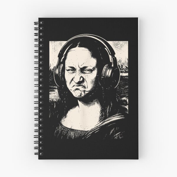 Item preview, Mona Lisa Bass Face Funny Music Lovers DJs Producers  designed and sold by Juansustait.