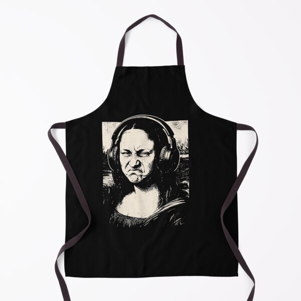 Item preview, Mona Lisa Bass Face Funny Music Lovers DJs Producers designed and sold by Juansustait.
