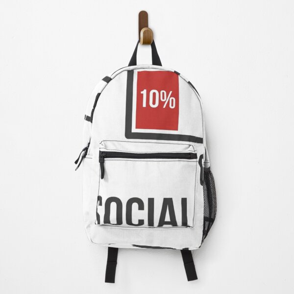 Item preview, Social Battery Low Retro Quote designed and sold by tushartanvir.