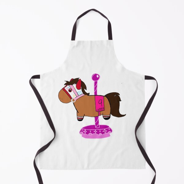 Item preview, Uma Musume Carousel Horses: Haru Urara designed and sold by CuteKawaiiDrawings.