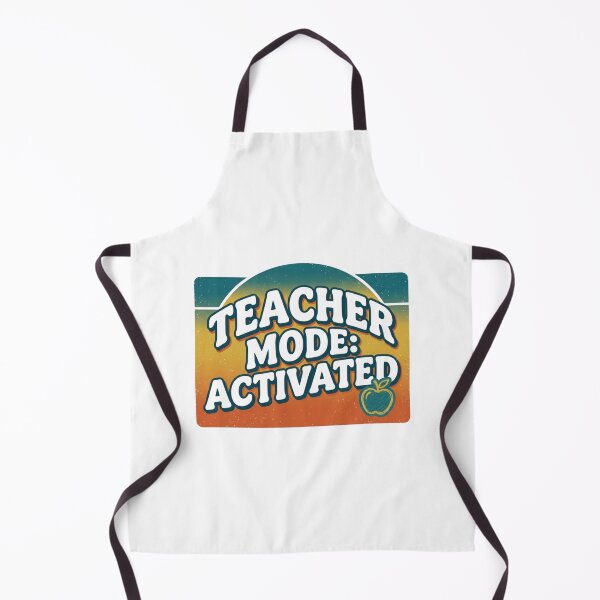 Item preview, Teacher Mode Activated Retro Quote designed and sold by tushartanvir.