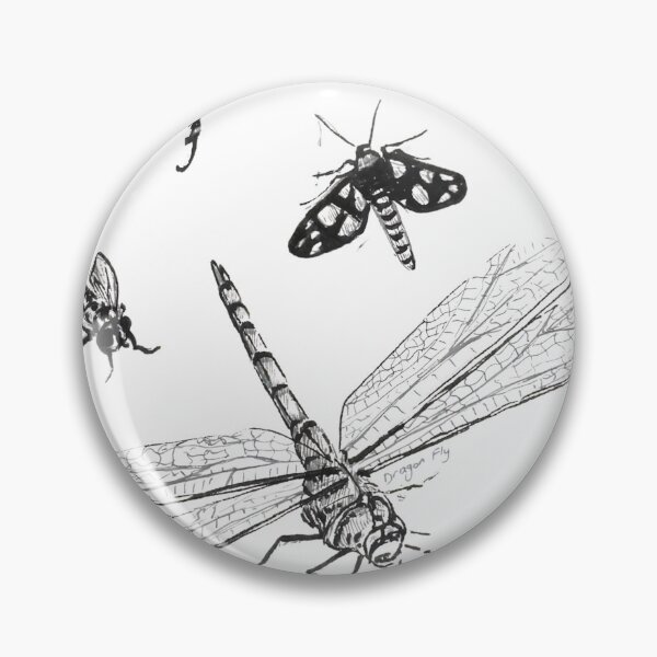 Item preview, Hand-Drawn Insect Collection – Natural Line Art designed and sold by ArtwithKellie.