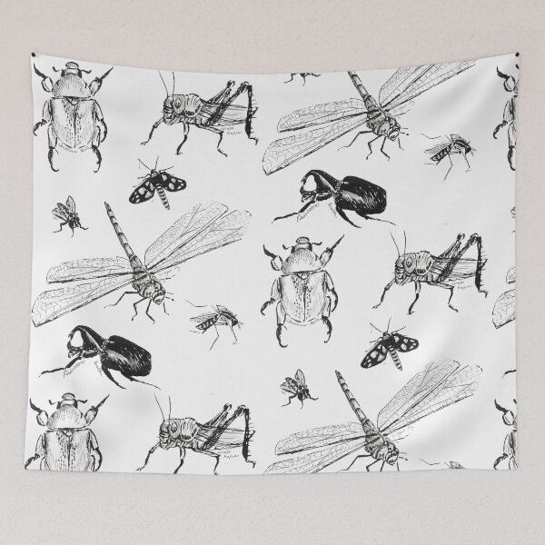 Item preview, Hand-Drawn Insect Collection – Natural Line Art designed and sold by ArtwithKellie.