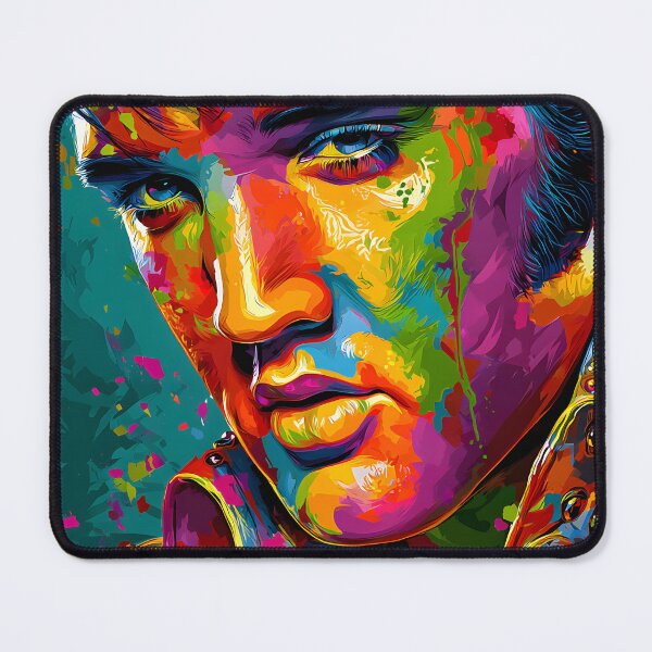 Item preview, Vibrant Pop Art Portrait of a Singing Legend designed and sold by Artessie.