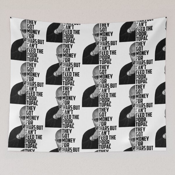 Item preview, They Got Money For Wars But Can't Feed The Poor Tupac designed and sold by DarylPope.