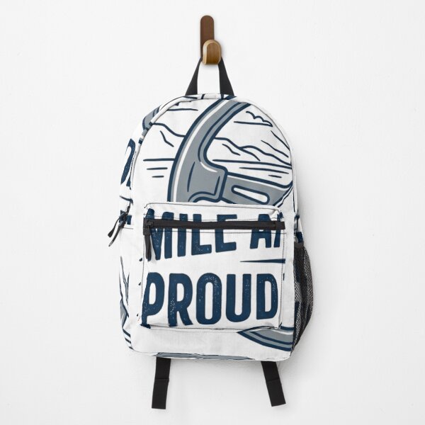 Item preview, Mile After Mile Proud Trucker Retro Quote designed and sold by tushartanvir.