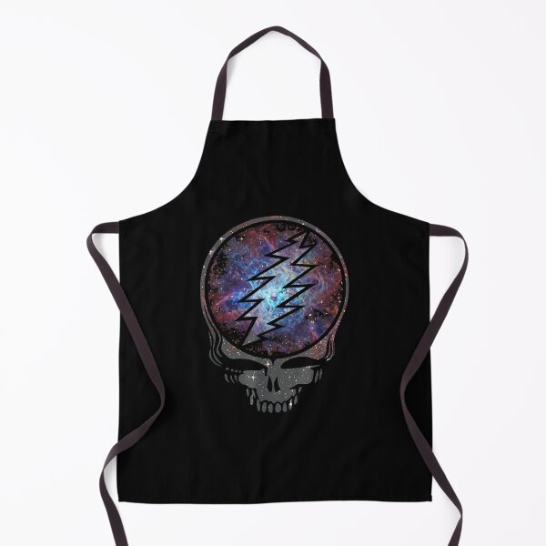 Item preview, Grateful Dead Cosmic Space Stealie Galaxy Lightning Skull designed and sold by DarylPope.