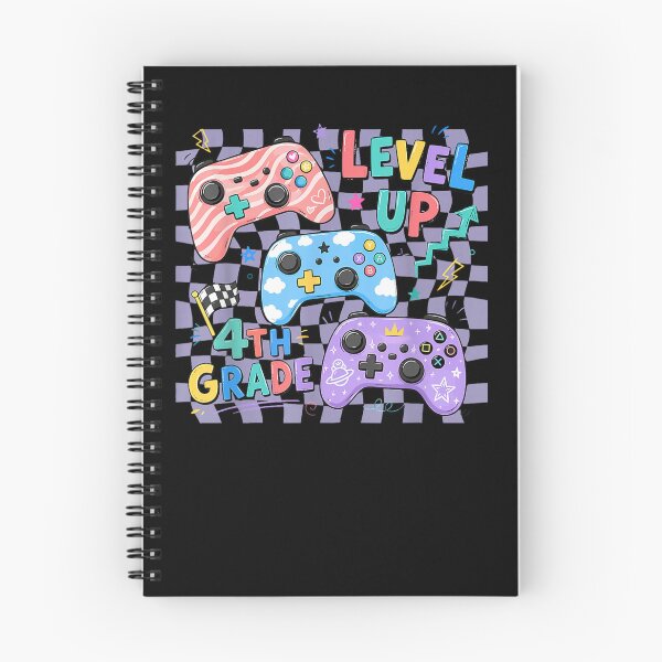 Item preview, Retro Checkered Level Up 4th Grade Gamer Back to School Cute designed and sold by Juansustait.