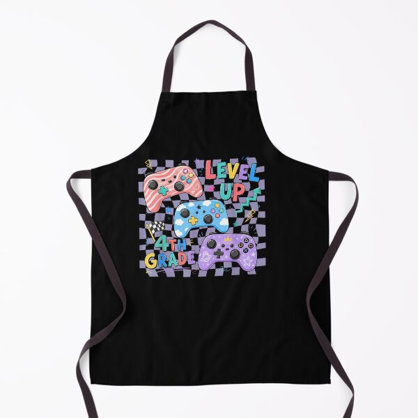 Item preview, Retro Checkered Level Up 4th Grade Gamer Back to School Cute designed and sold by Juansustait.