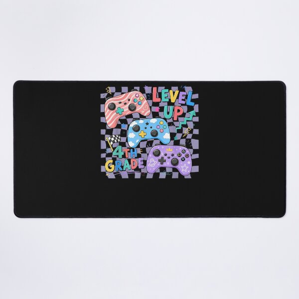 Item preview, Retro Checkered Level Up 4th Grade Gamer Back to School Cute designed and sold by Juansustait.