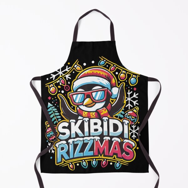 Item preview, Skibidi Rizzmas Penguin Funny Christmas Gifts and Holiday Humor designed and sold by SkymarArt.