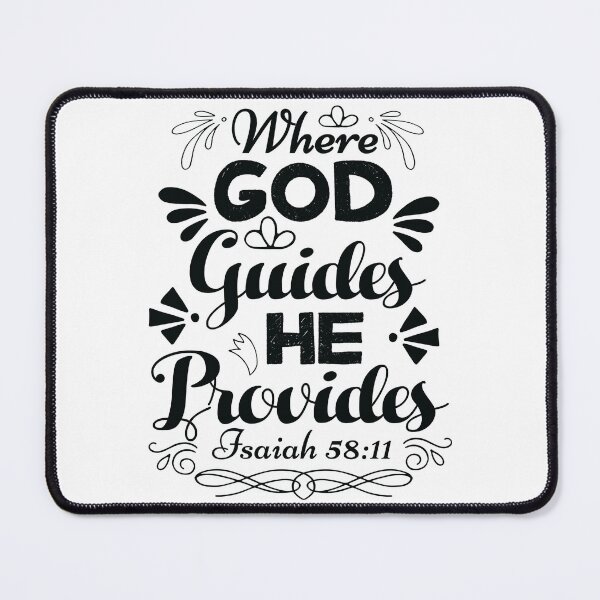 Item preview, Where God Guides He Provides designed and sold by Awarrie.