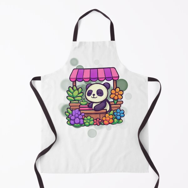 Item preview, Cute Panda Plant Shop Cartoon designed and sold by iamKRUK.