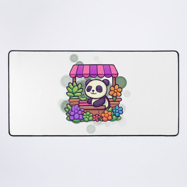 Item preview, Cute Panda Plant Shop Cartoon designed and sold by iamKRUK.