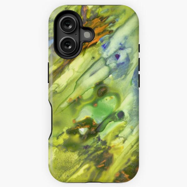 Aperçu de l'œuvre Garden Abstract Art Watercolor Yupo créée et vendue par rosiebrown.
