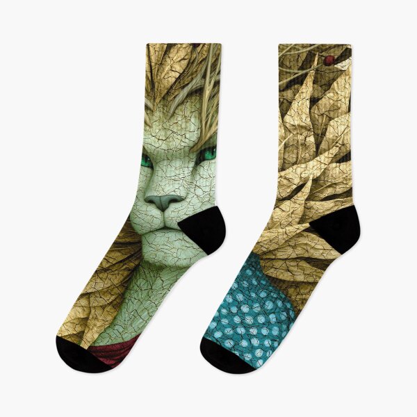 Item preview, Lionoid in the Autumn Leaves designed and sold by JaimeLikes.