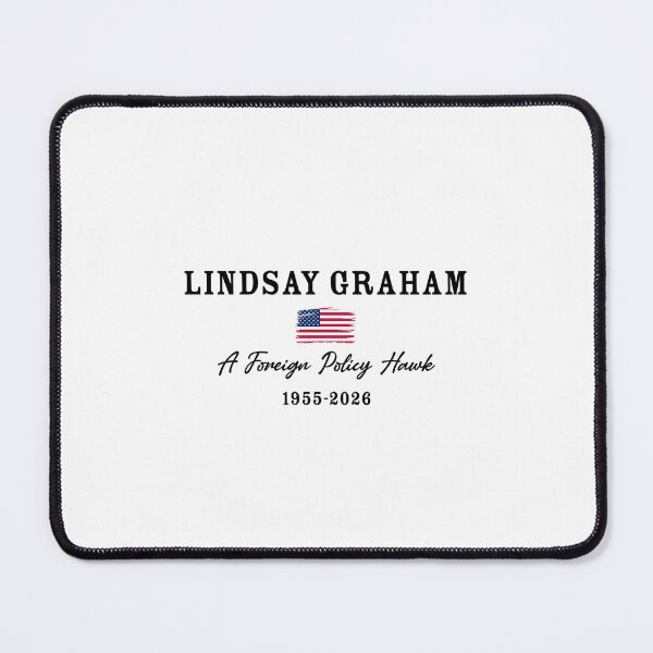 Item preview, Lindsey Graham Memorial a foreign policy hawk 1955-2026 designed and sold by Vanthuandesign.