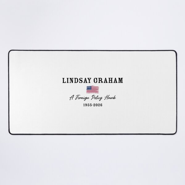 Item preview, Lindsey Graham Memorial a foreign policy hawk 1955-2026 designed and sold by Vanthuandesign.